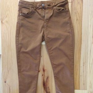 Topshop moto toffee skinny pants size 28